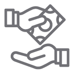 Icono de servicio de administración inmobiliaria
